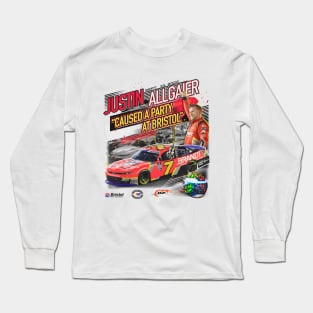 Justin Allgaier JR Food City 300 Race Win Long Sleeve T-Shirt